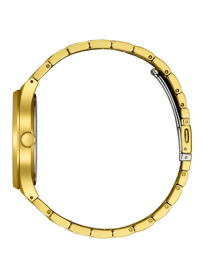 Citizen Eco-Drive Men's Watch BM7652-52P, 40mm Champagne Dial, Gold-Tone Stainless Steel - Image 3