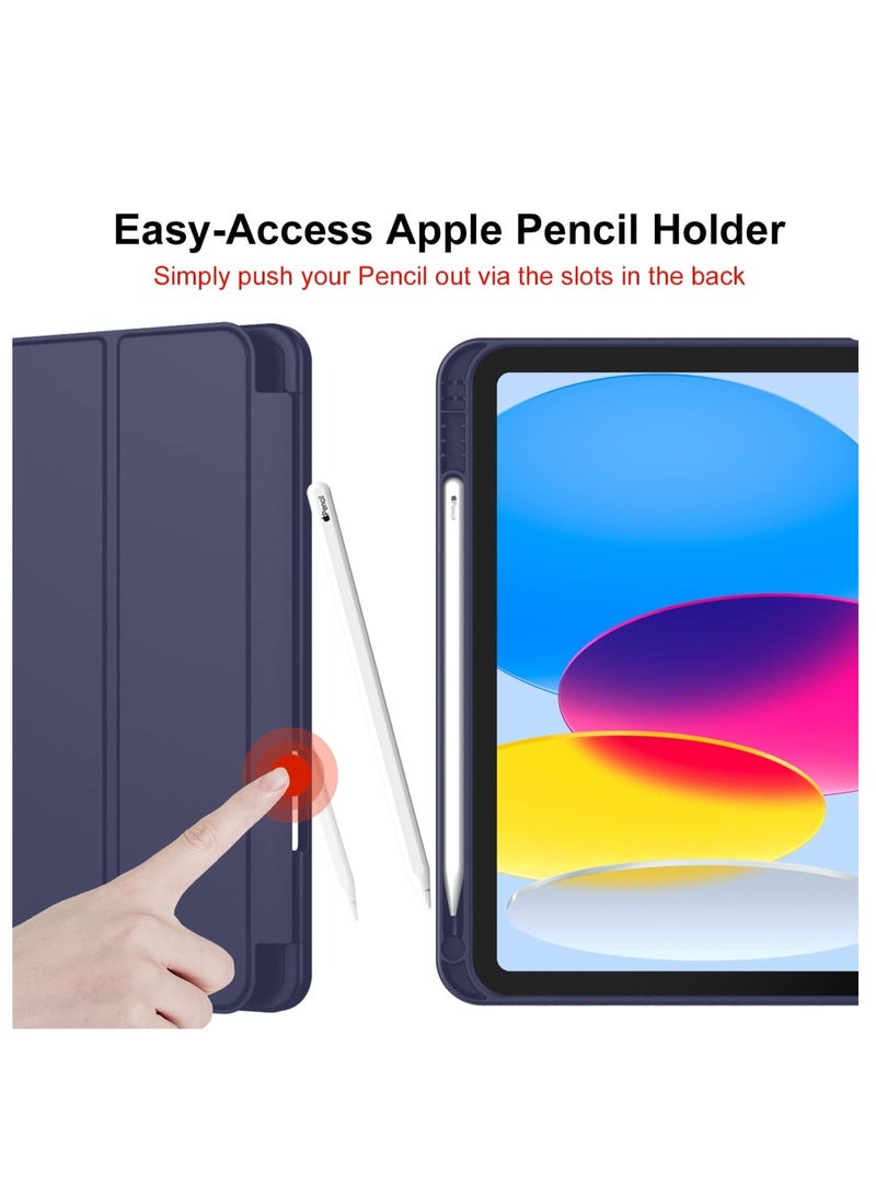 iPad Smart Case for IP 10th 2022 with Auto Sleep and Wake Feature Super Protection with a dedicated place for the pen Suitable for an iPad stand for watching movies  - Image 3