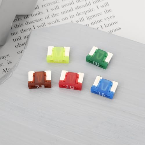 LT Easiyl 50PCS BFLP Car Fuses Blade Fuses 7.5A 10A 15A 20A 30A 58V 11x8.8mm Automotive Fuses Used in Automotive Electrical Fuse Systems - Image 5