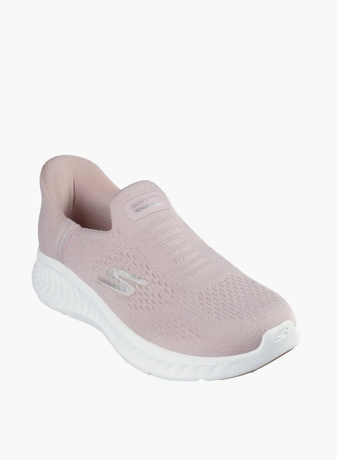 سكيتشرز Women's GO WALK NOW Slip-On Sports Shoes - 125642-MVE