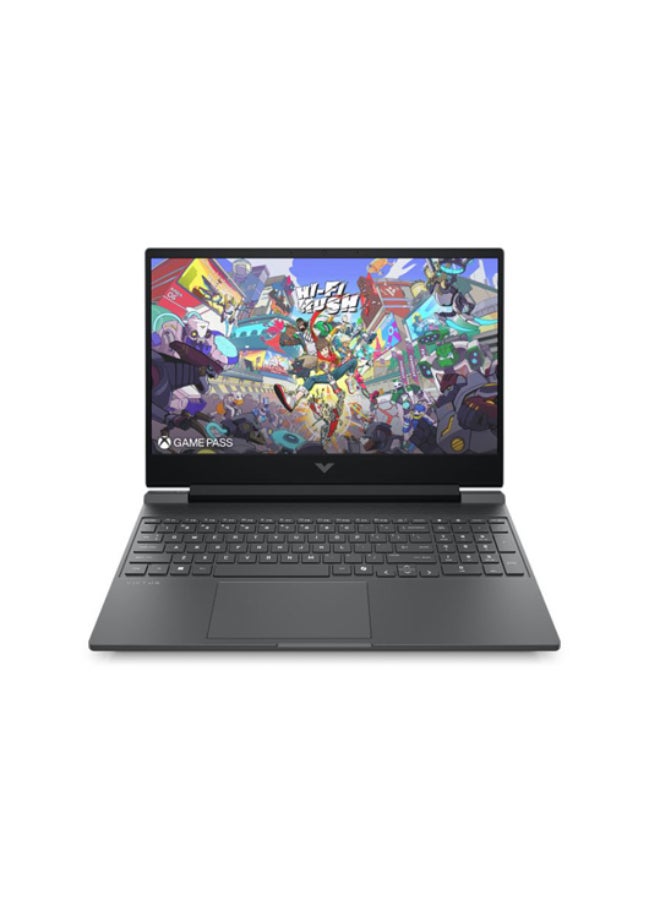 HP لابتوب الألعاب فيكتوس 15-fa2001nx بشاشة 15.6 بوصة بدقة Full HD (1920x1080)، مع معالج Core i7-13620H/ذاكرة RAM سعة 24GB DDR5/قرص SSD سعة 1TB/بطاقة رسومات Nvidia GeForce RTX 5060 سعة 8GB/نظام DOS (بدون ويندوز) - Image 1