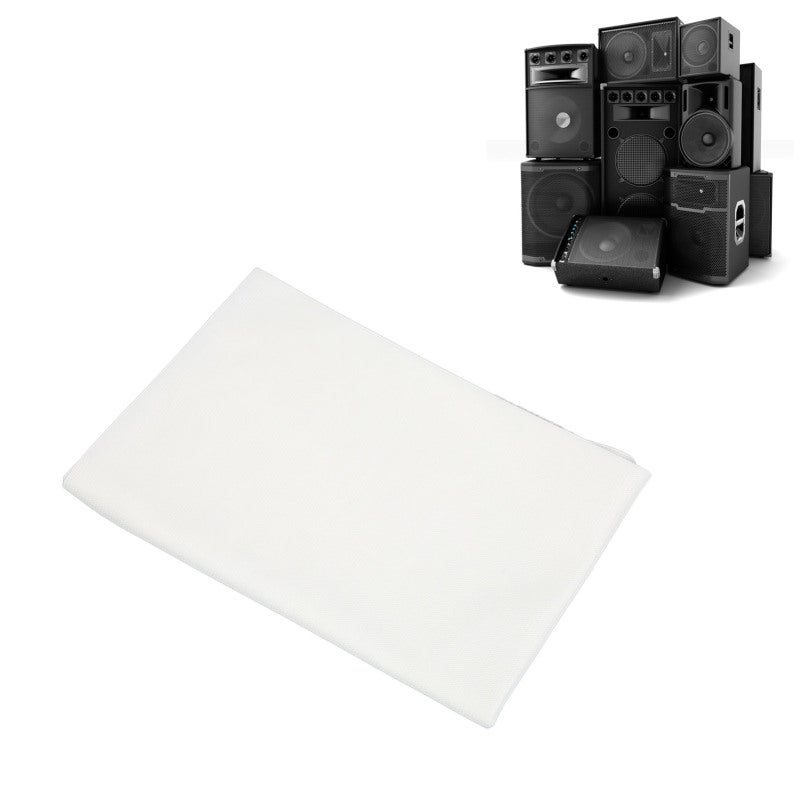 Speaker Grill Cloth: 1pc White Polyester Mesh - Waterproof Dustproof Breathable Fabric for Speaker Protection And Maintenance - Image 5