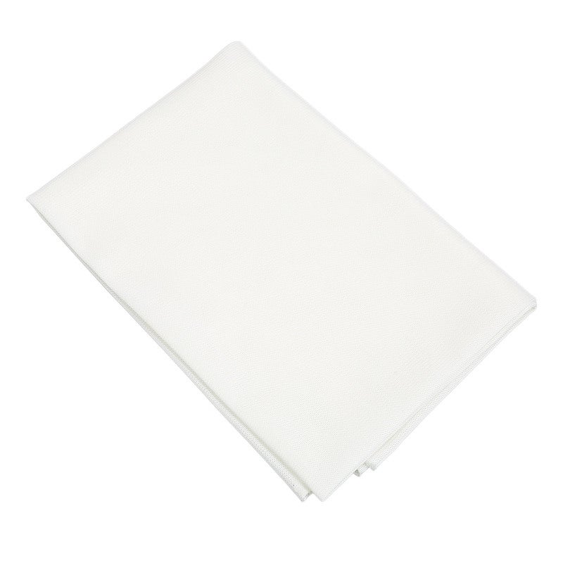 Speaker Grill Cloth: 1pc White Polyester Mesh - Waterproof Dustproof Breathable Fabric for Speaker Protection And Maintenance - Image 1