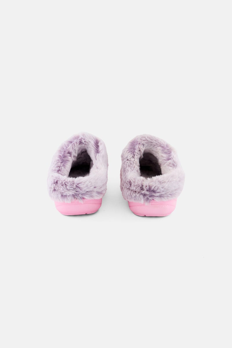 SKECHERS Kids Girl Cozy Camper Slip On Clogs, Pink - Image 4