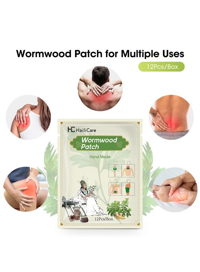 HailiCare 48 Pcs Patches Joints and Muscles Patches,Knee Shoulder Neck Heat Patches, Long-Lasting of Muscle and Joint Pain Herbal Patches Combo - Image 2