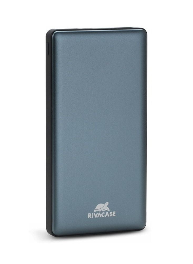 RivaCase Power Bank - Portable , USB Type-C, 2x USB Type-A, Micro USB, Cable Included - 10000 mAh for Mobile and Tablet  - Image 1