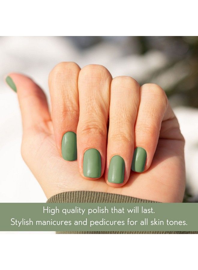 Color Club It About Thyme Nail Gel Earthy Green Color Polish.5 Fl Oz (15 Ml) - Image 3
