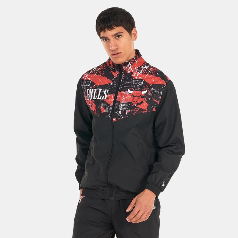 NEW ERA Chicago Bulls Graphic Track Jacket