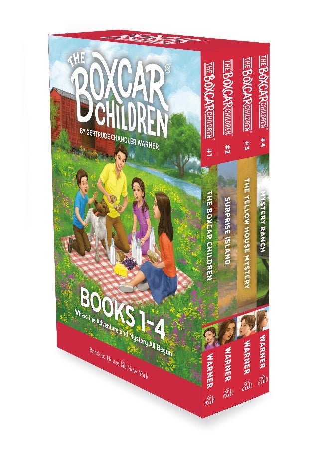 The Boxcar Children Mysteries Boxed Set 1-4 - Image 1