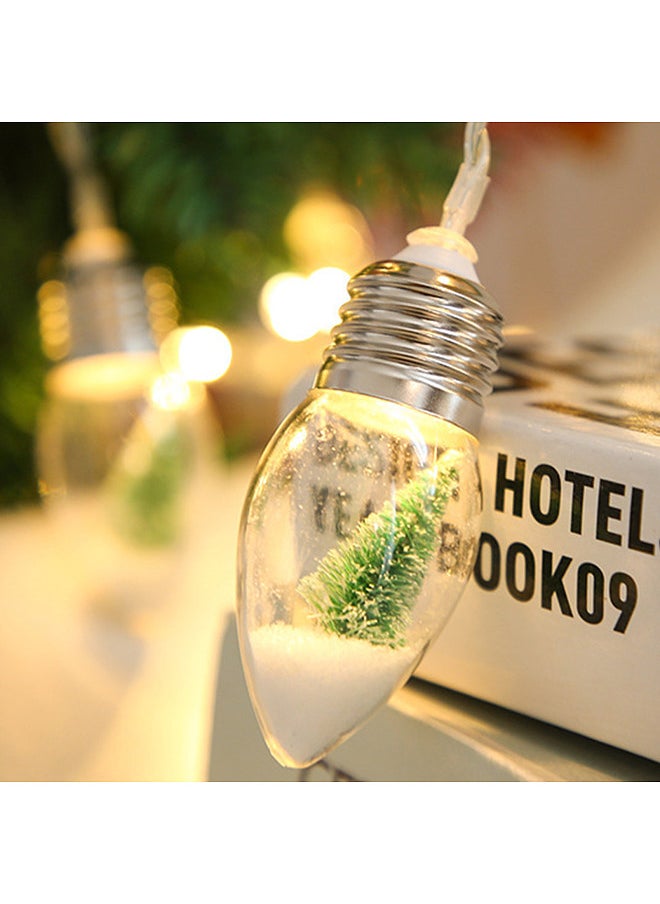 Generic Wish Bottle Tree String Light Battery Box Warm White Decorative Lamp Girl Heart Photo Props  - Image 4