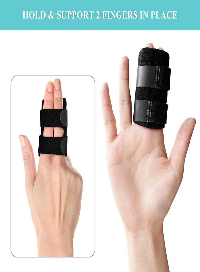 رَوَائِد دعامة إصبع الزناد مع دعم معدني – لتخفيف الألم في الأصابع وعلاج الإصابات والالتهاب - Image 5