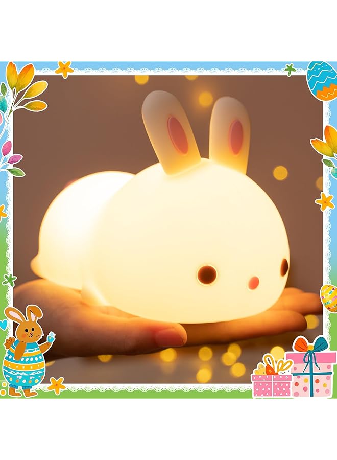 The Bros Cute Bunny Kids Night Light - Image 1