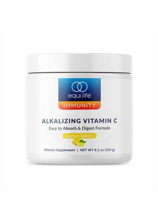 EquiLife - Alkalizing Vitamin C, Powdered Immune Support Daily Supplement, Rich in Calcium, Magnesium, & Potassium, May Help Boost Energy, Promotes Natural Moisture in Skin, Easy-to-Use (8.3 oz) - pzsku/Z4E4145773F06D941C7A2Z/45/_/1690811956/e09a4fe2-3bba-42e4-9527-d13de4fe019a