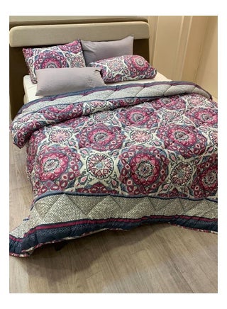 quilt set Cotton 2 pieces size 180 x 240 cm Model 158 from Family Bed - pzsku/Z4E414FA7A2E63686957AZ/45/_/1689600124/c9fd5013-9b7f-42b5-9455-a3be3ad64a0f