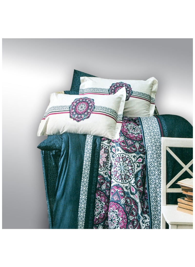 Family Bed - quilt set Cotton 2 pieces size 180 x 240 cm Model 158 from Family Bed - Image 1