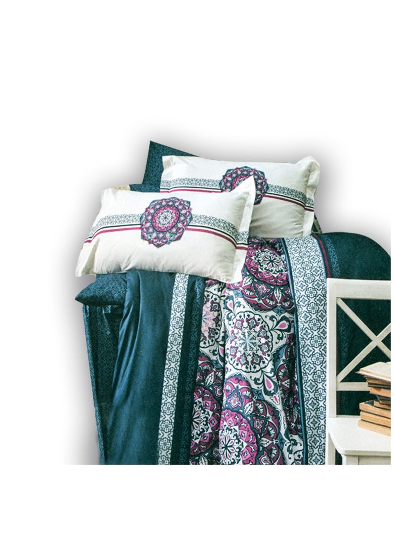 Family Bed - quilt set Cotton 2 pieces size 180 x 240 cm Model 158 from Family Bed - Image 1