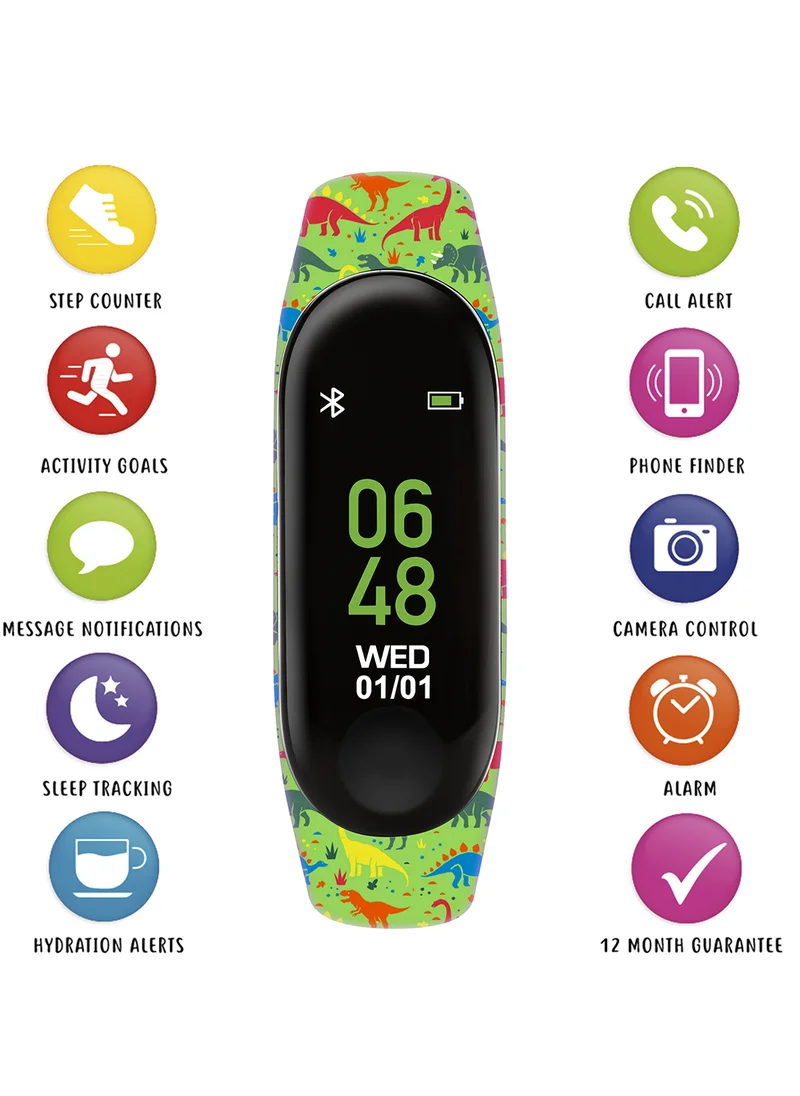 تيكرز Boy's Digital Oval Shape Silicone Wrist Watch TKS01-0007 - 18 Mm