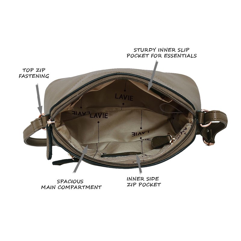 لافي حقيبة لافي مارما قبة متعرجة للنساء زيتوني - Image 3