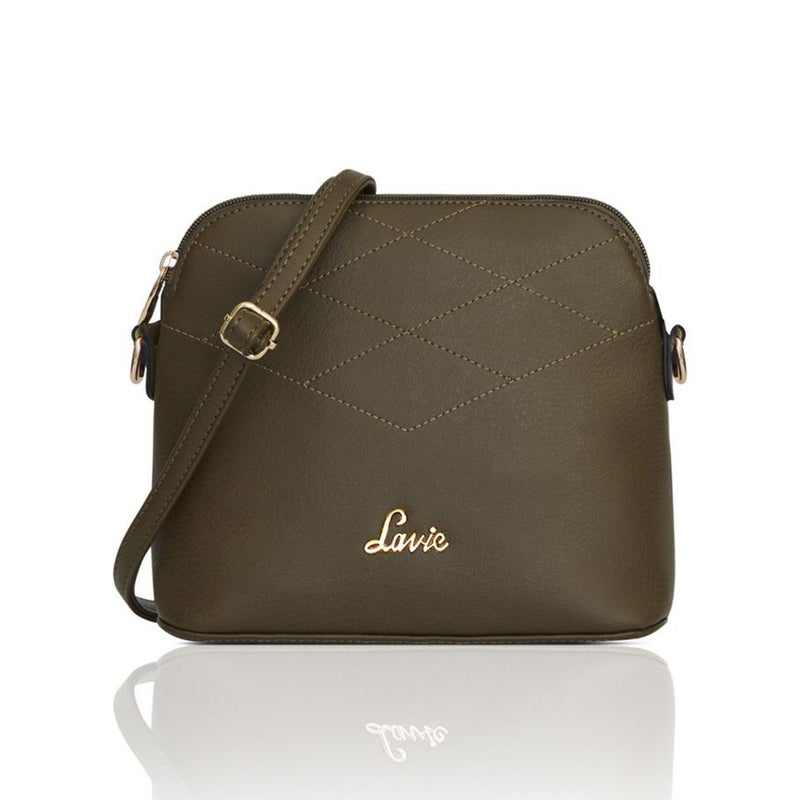 لافي حقيبة لافي مارما قبة متعرجة للنساء زيتوني - Image 1