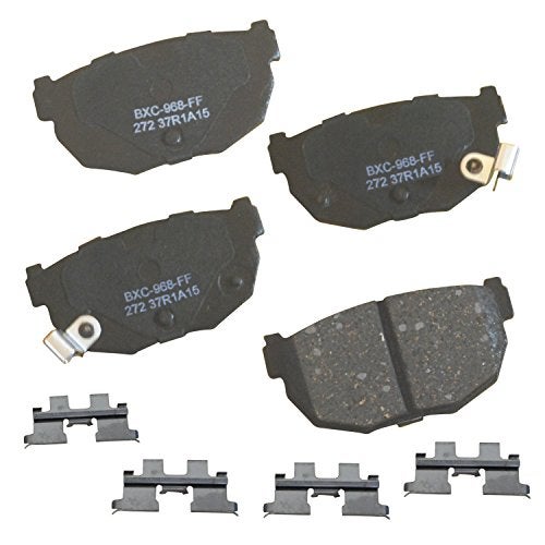 Bendix Premium SBC272 Ceramic Rear Brake Pads for Nissan 200SX 1987-1984, 240SX 1998-1989, 300ZX 1989-1984 - Image 1
