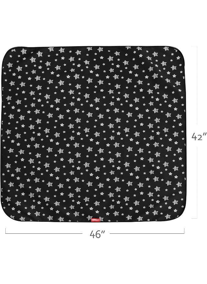 Moonsea Moonsea High Chair Mat Waterproof and Washable Splat Mat  - Image 5