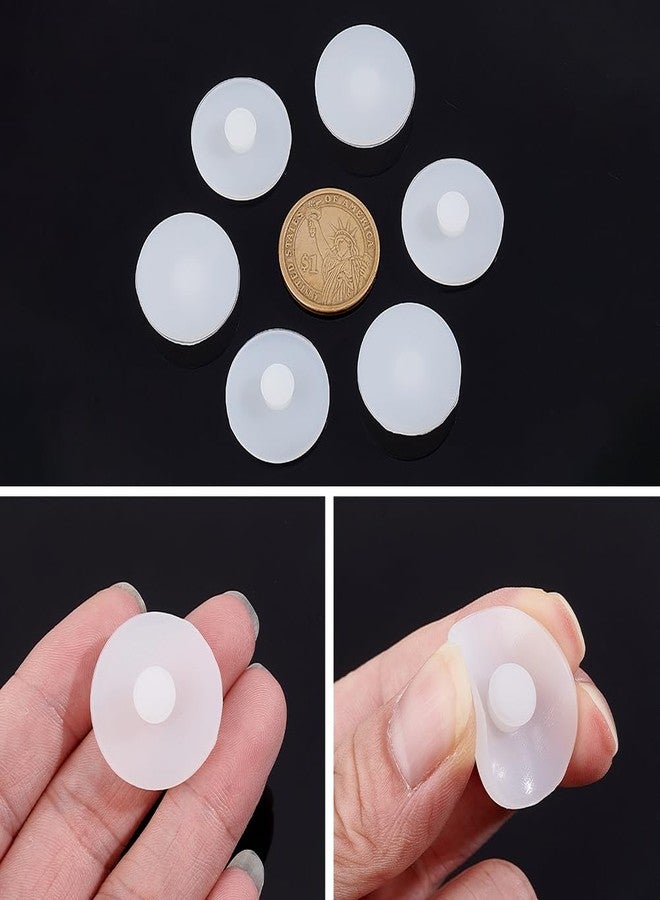 إن بيدز مجموعة سدادات سيليكون لأكواب الماء من إنبيدز، 20 قطعة، قطر 1 بوصة، سدادة سيليكون مانعة للانسكاب لأكواب الماء، لون أبيض - Image 4