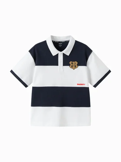 Balabala Kids boy Lapel short-sleeved T-shirt