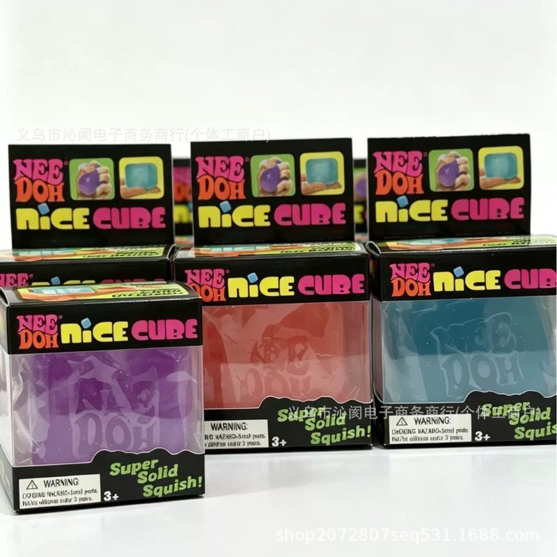 Squishy Toys Slow Rising - Ice Cream, Jellyfish, Cake, Cube (TPR) - Image 3