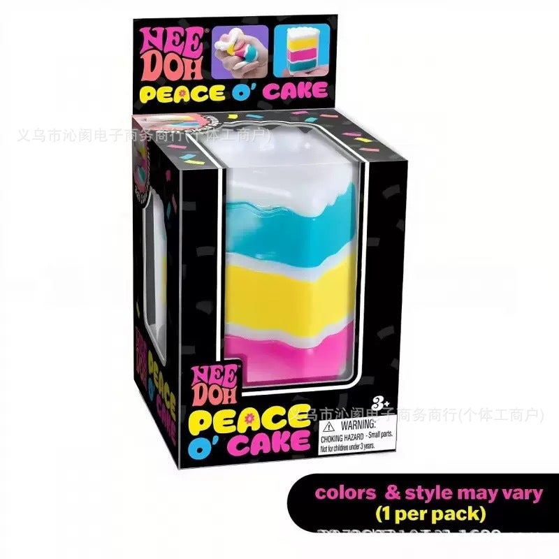 Squishy Toys Slow Rising - Ice Cream, Jellyfish, Cake, Cube (TPR) - Image 4