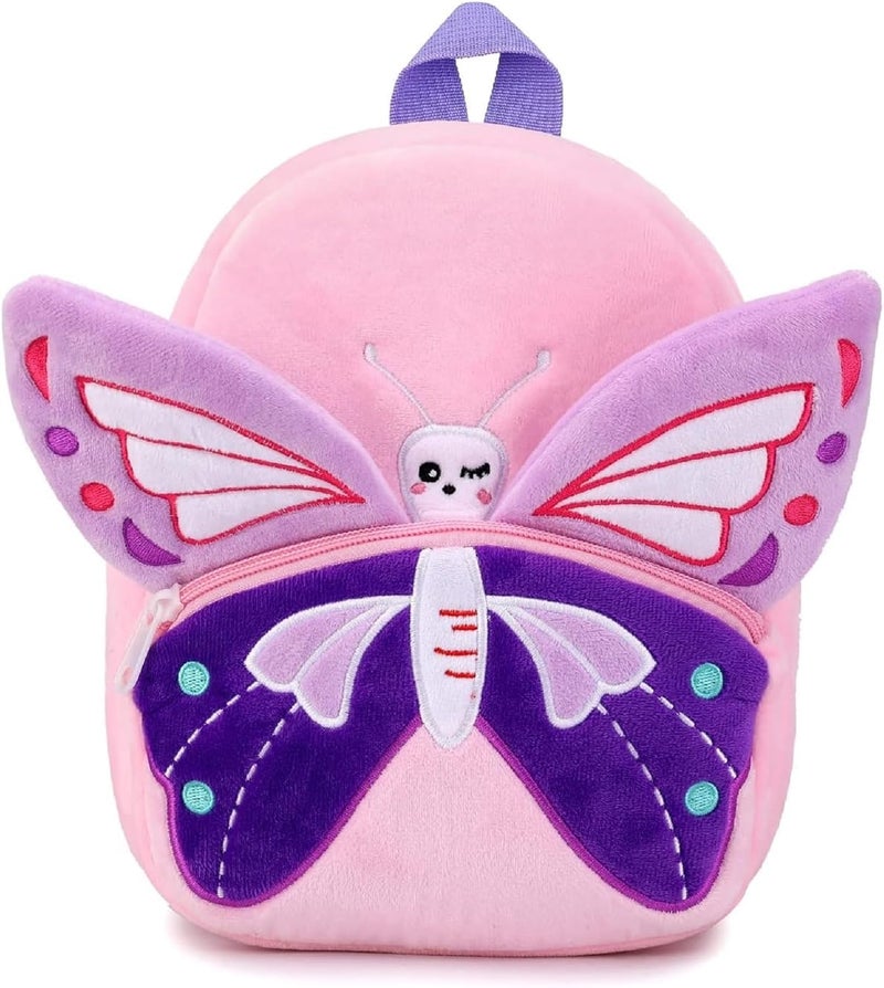 Blue Tree Cute Kids Backpack Toddler Bag Plush Animal Cartoon Mini Travel Bag for Baby Girl Boy 1-6 Years, Ideal for Gifting for Kids - Image 4