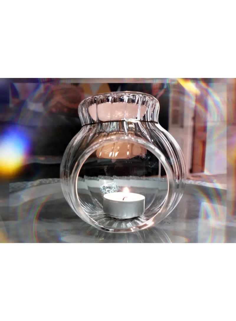 Ribbed Glass Aroma Diffuser - Image 1