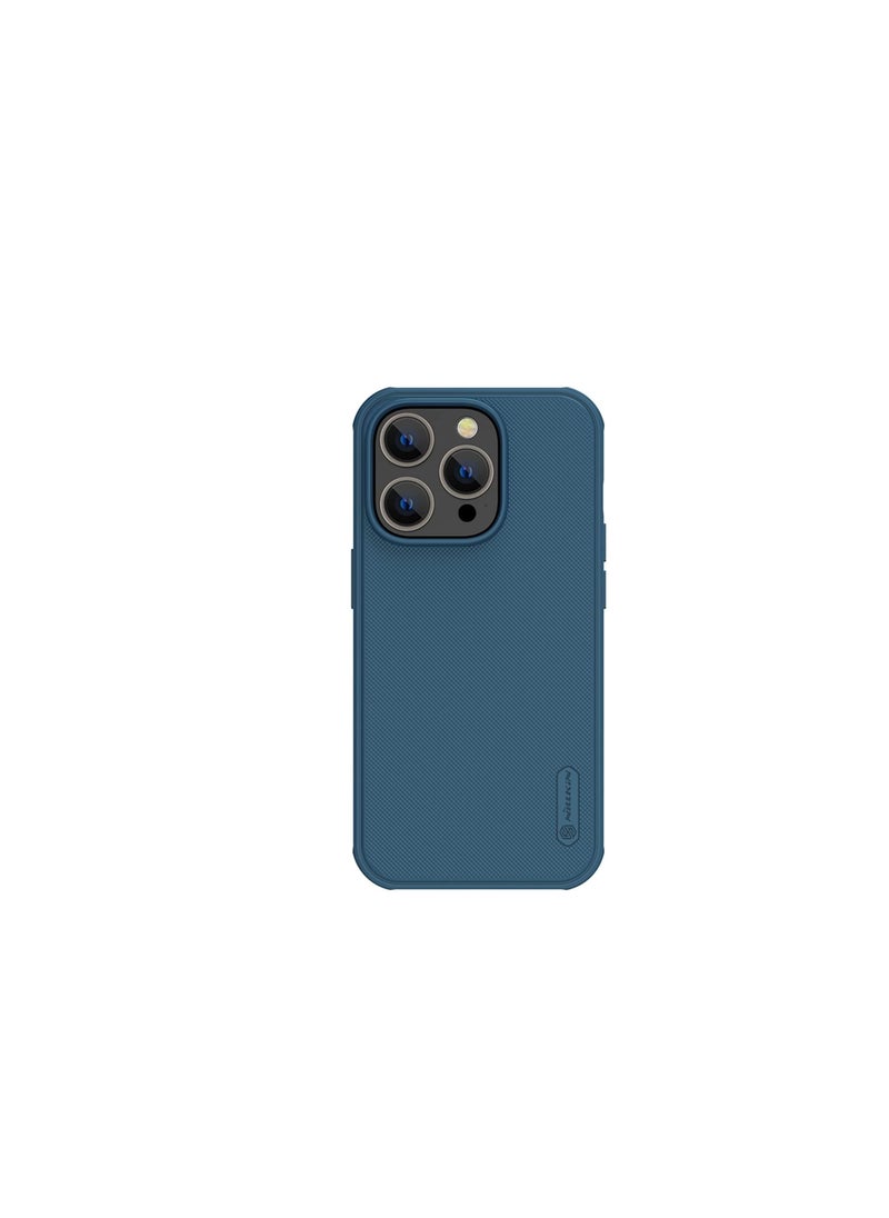 Nillkin - Super Frosted Shield Pro Magnetic Case For Ipone 14 Pro - Blue - Image 1