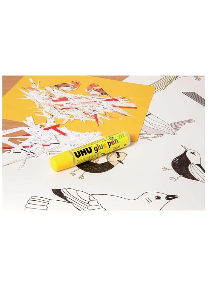 UHU 6-Piece Glue pen Liquid Glue 50ml Per Bottle - Image 3