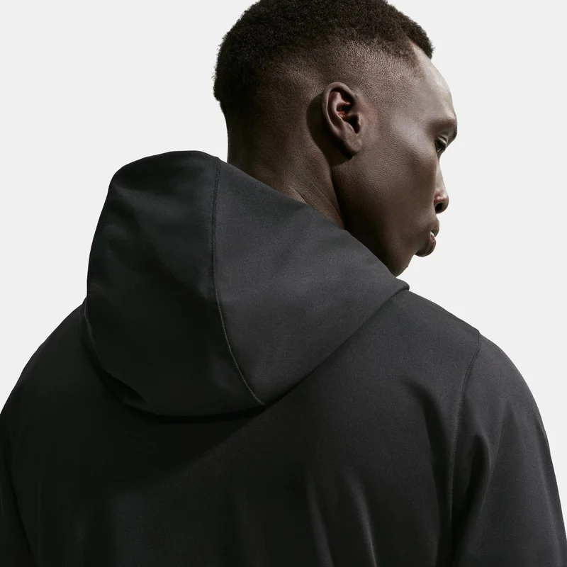 Nike Black Men's Primary NanoKnit Performance Full-Zip Hoodie for Men | Best Price UAE