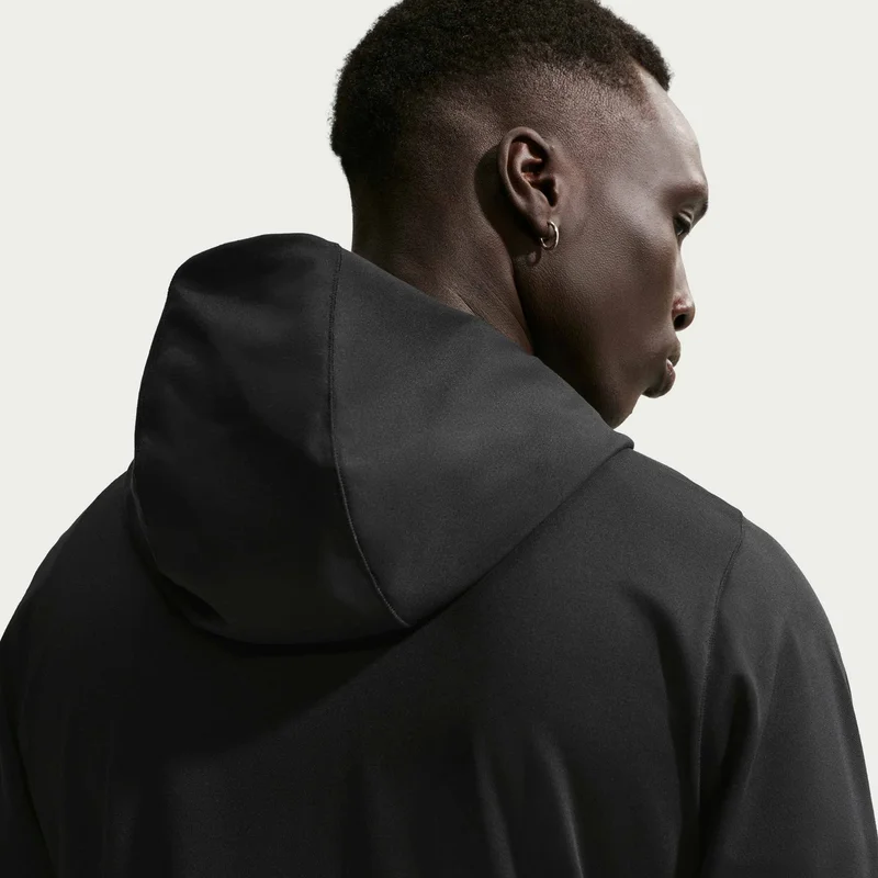 Nike Black Men's Primary NanoKnit Performance Full-Zip Hoodie for Men | Best Price UAE