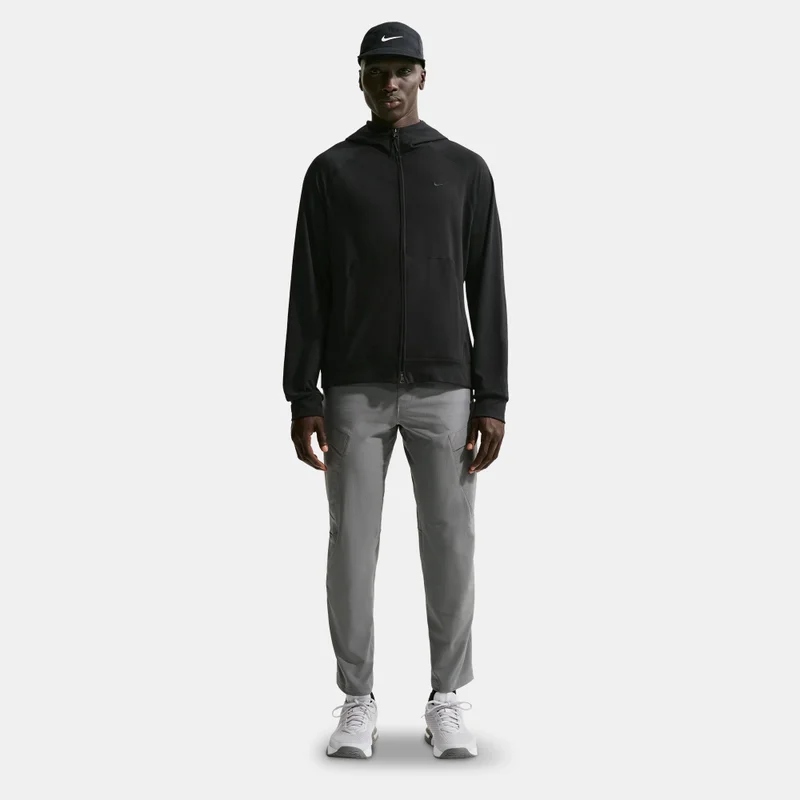 Nike Black Men's Primary NanoKnit Performance Full-Zip Hoodie for Men | Best Price UAE