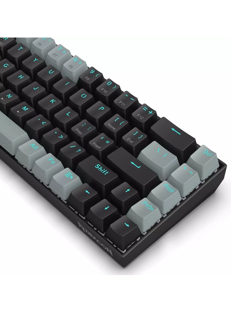 REDRAGON K662 Gwern Dual Mode Wireless, Bluetooth Gaming Mechanical Keyboard, Red Switch - Image 5