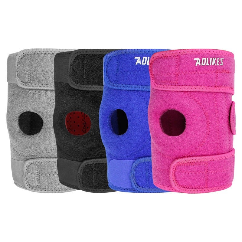 AOLIKES Sports Anti-Slip Knee Pads for Outdoor Hiking, Cycling, Fitness, Basketball, Leg Protection, Custom Sports Gear Manufacturer - Image 5