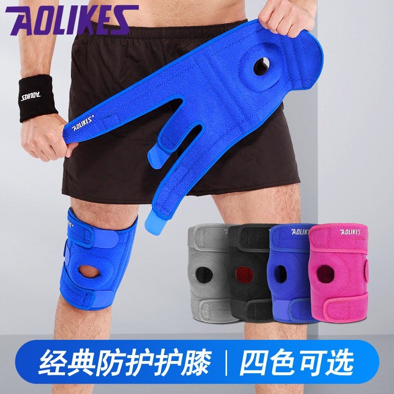 AOLIKES Sports Anti-Slip Knee Pads for Outdoor Hiking, Cycling, Fitness, Basketball, Leg Protection, Custom Sports Gear Manufacturer - Image 3