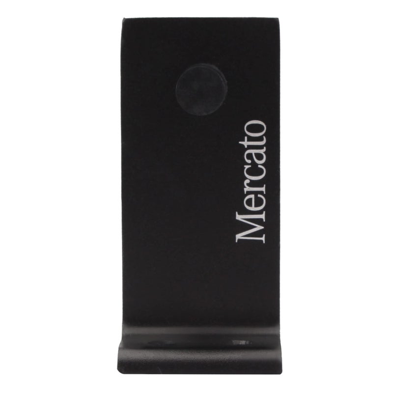 MERCATO Ferrara Robe Hook Black MATT/Aluminum MR-511031-BK - Image 3