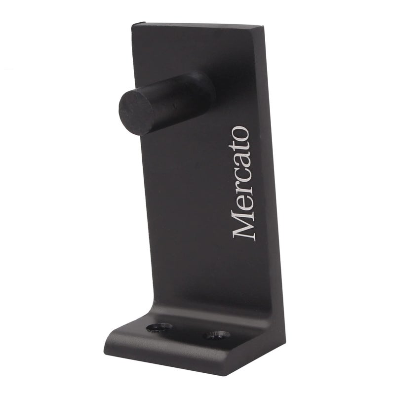 MERCATO Ferrara Robe Hook Black MATT/Aluminum MR-511031-BK - Image 4