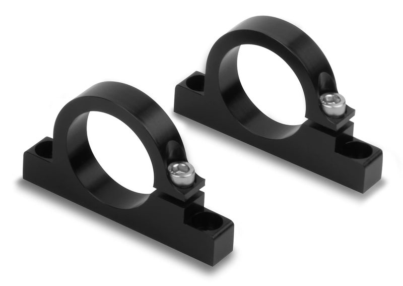 Holley 162-573 Black Mounting Bracket for HP Billet Fuel Filters - Image 1