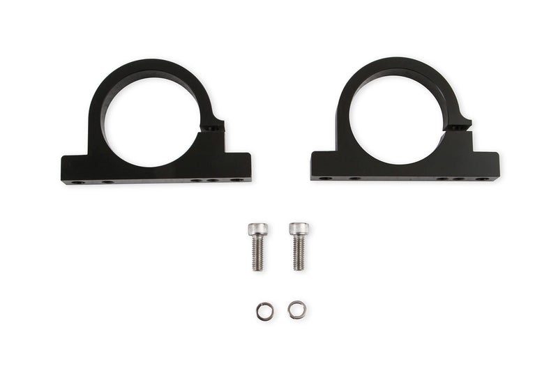 Holley 162-573 Black Mounting Bracket for HP Billet Fuel Filters - Image 2
