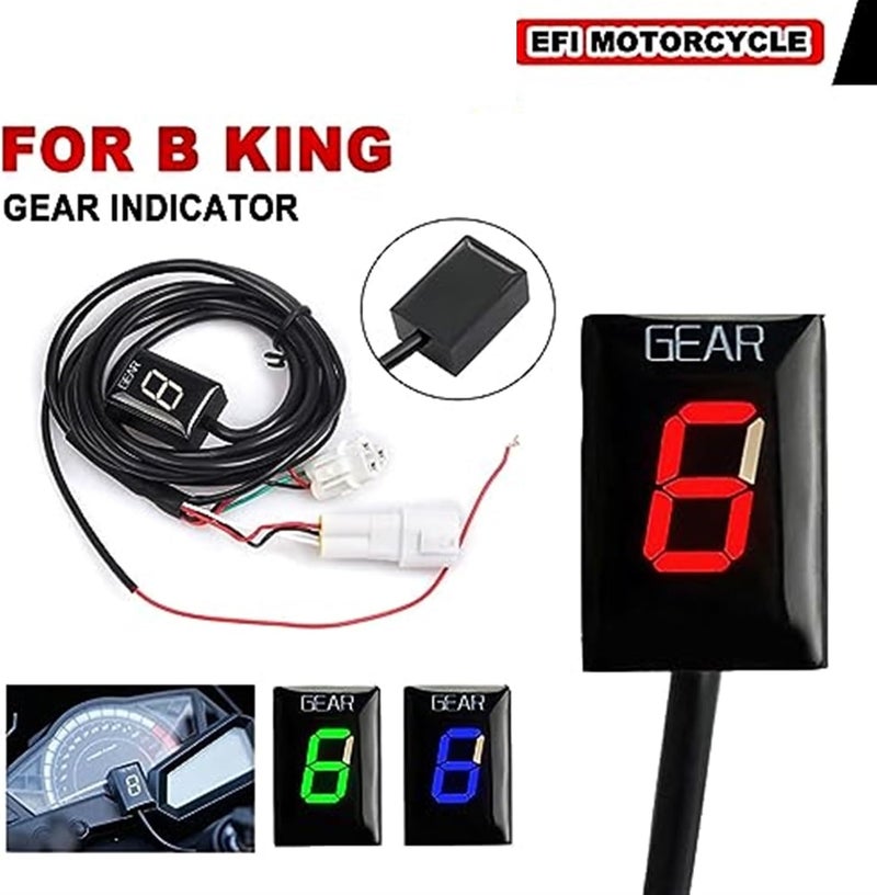 Vuzmode Motorcycle Gear Indicator for B King 2008-2012 - Image 3