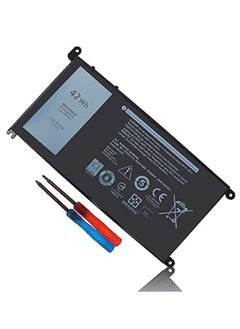 RSG RSG Replacement Laptop Battery for Dell Inspiron 42WH WDXOR 13 7378 13 5000 5378 5368 15 7579 5567 5568 5578 7570 7569 Inspiron 5000 7000 17 5000 Series  - Image 1