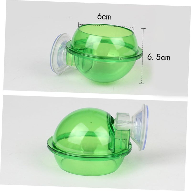 Sturdy Suction Cup Reptile Drinking Bowl for Turtle Lizard and Scorpion Small Pet Feeder - Image 3