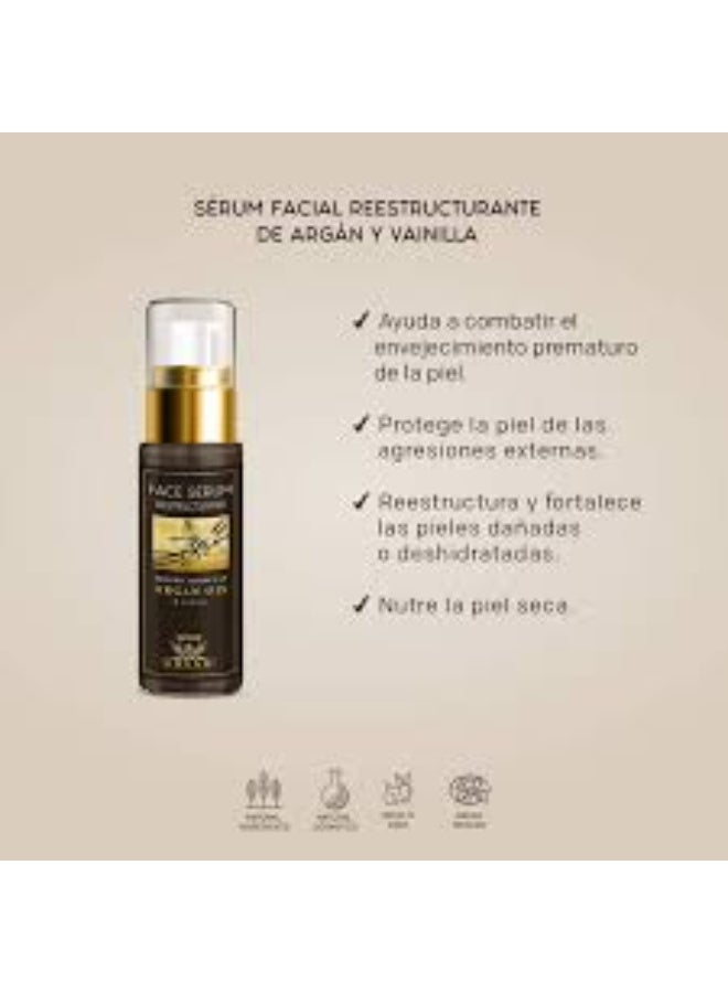 داير آرجان سيروم ديار أرغان لإعادة هيكلة الوجه بخلاصة الأرغان النقي والفانيليا 30 مل - Image 3