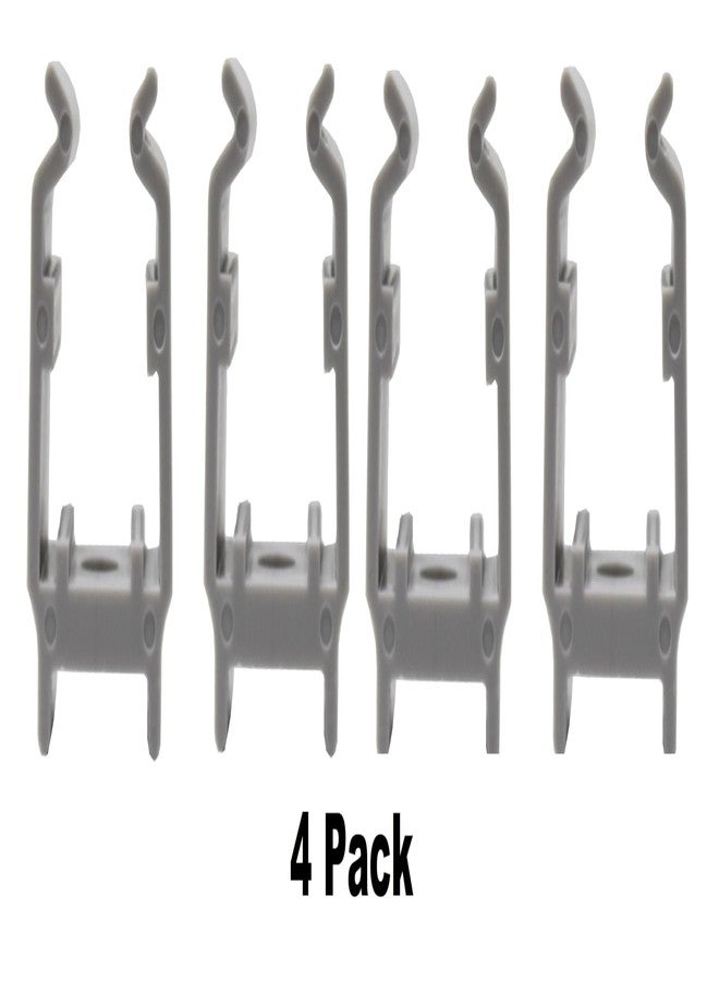 JSP Manufacturing Grey Bimini Top Boat Pole Clips 1 inch for Pontoon Bimini Top Support Poles (4) - Image 2