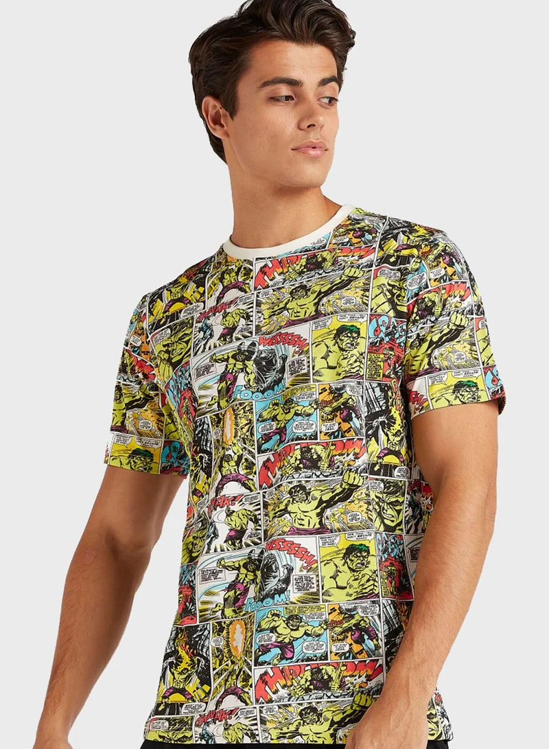 SP Characters Avengers Raglan Pyjama Set