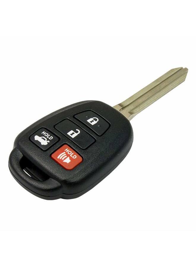 Keyless2Go Replacement for New Keyless Entry Remote Car Key for Vehicles That Use HYQ12BDM, HYQ12BEL with H Chip (2 Pack) - Image 2